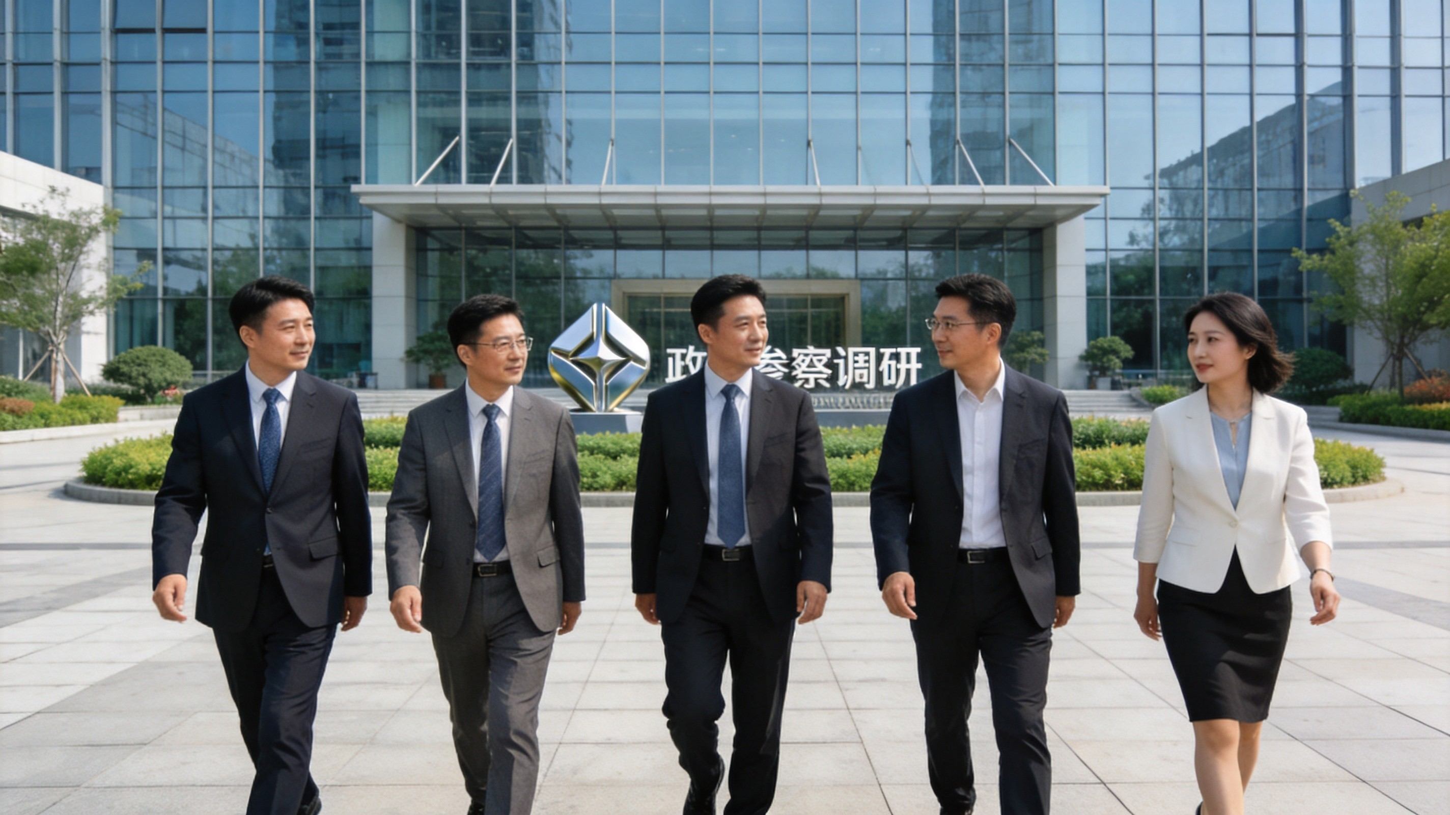 上海市普陀区委书记姜冬冬一行莅临蓝海股份调研指导